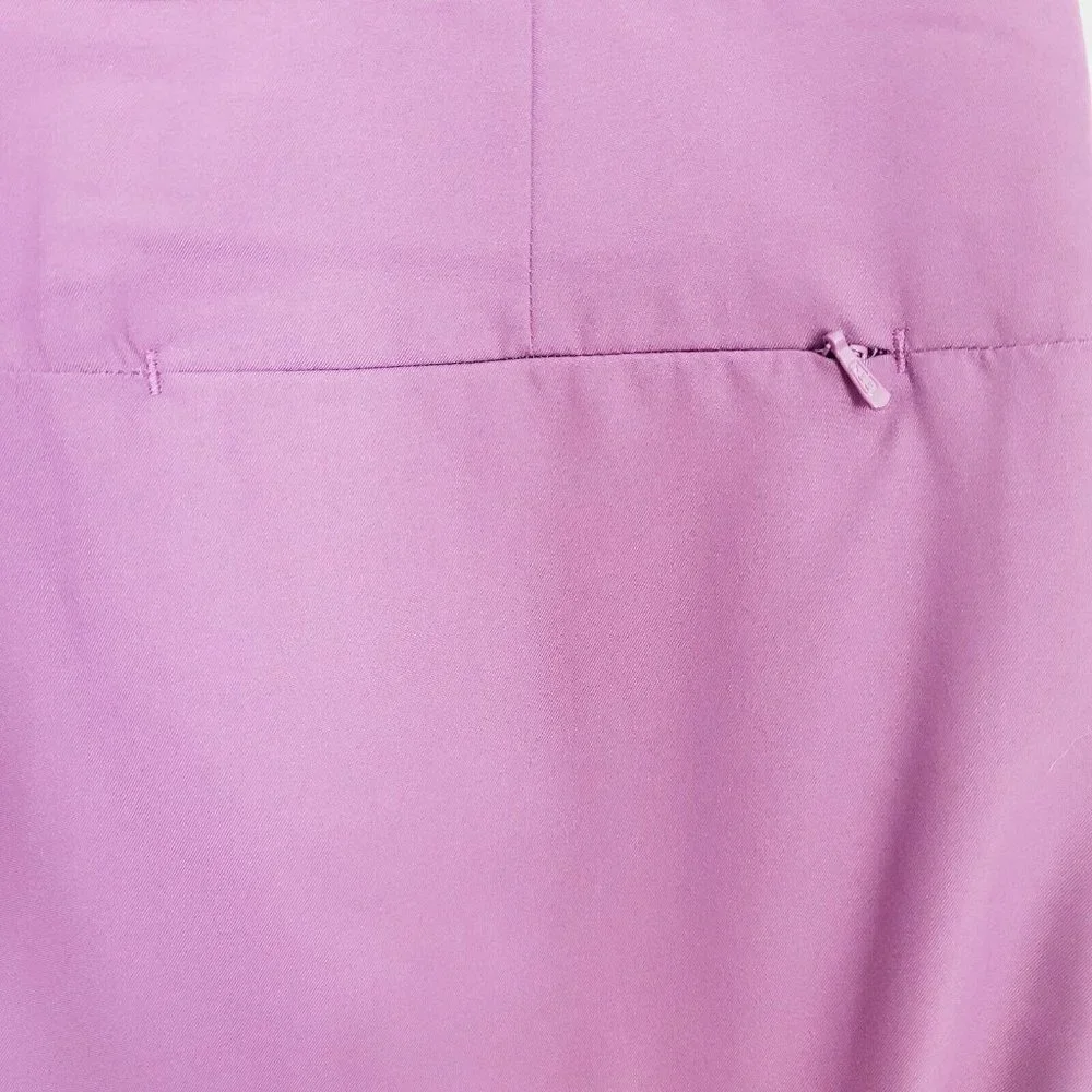 L.L. Bean Sz 16 Capri Pants Berry Purple Outdoors Hiking Camping Breathable EUC